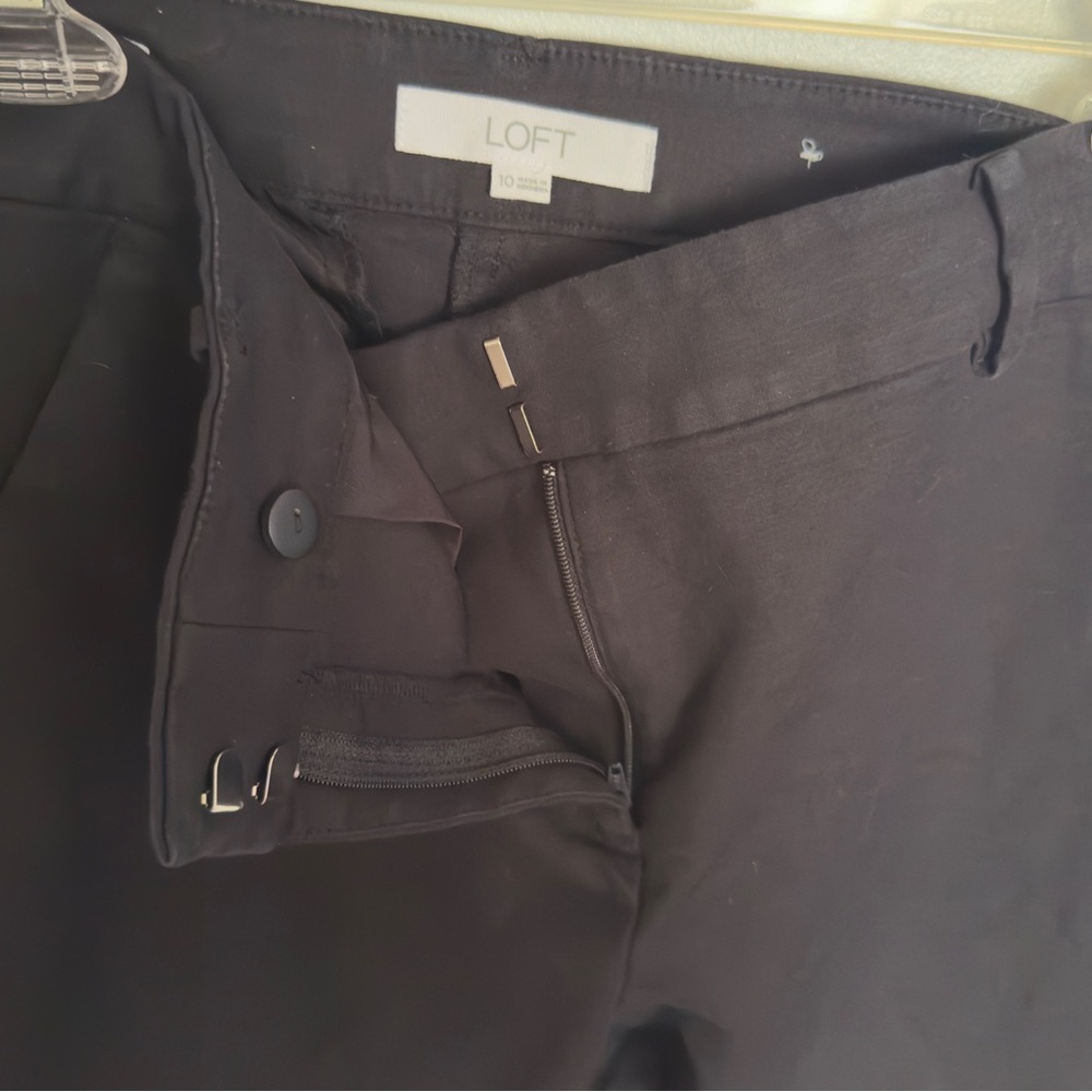 LOFT Women's Classic Black Trousers - Picture 2 of 10